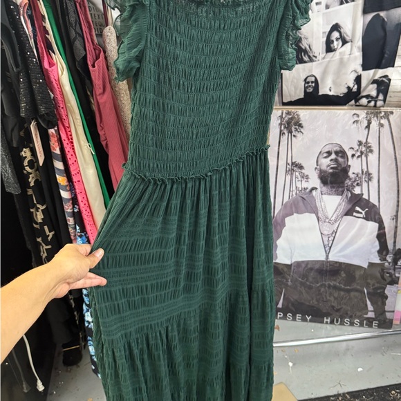Max Studio Forest Green Maxi Dress - Picture 7 of 7